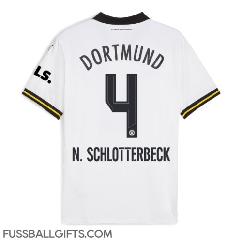 Borussia Dortmund Nico Schlotterbeck #4 Fußballbekleidung 3rd trikot 2024-25 Kurzarm